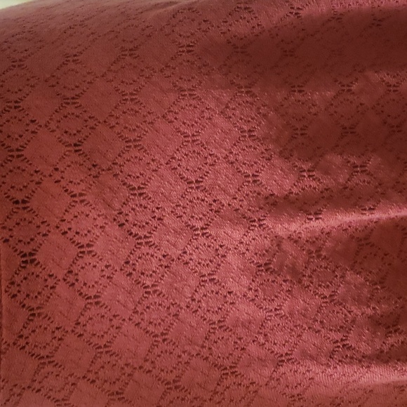 Free People 0 sweet yet sexy dark pale pink lace off shoulder cap sleeves mini - Picture 6 of 10